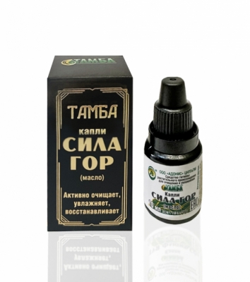 Масло гомеопатическое «СИЛА ГОР» 10мл.«ТАМБА»